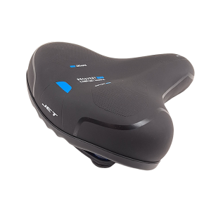 Сідло JET WL-191E-1-1 (25,5 x 22 см) на демпферах  (20 шт в ящику), доступно від 1 шт. Photo 3